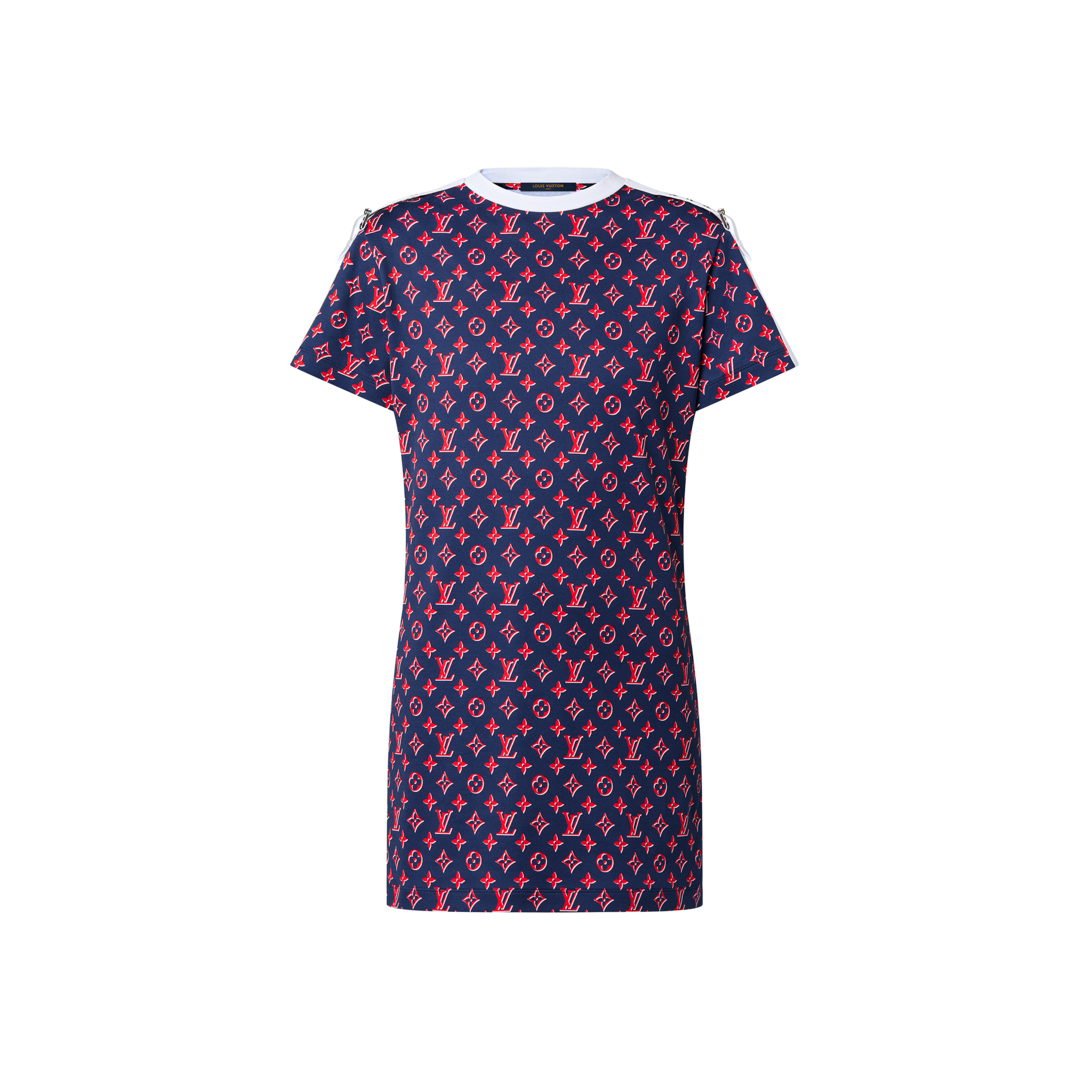 Iconic monogram box tshirt hot sale dress